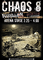 Chaos 8 - Rebellion Festival, Blackpool 5.8.18